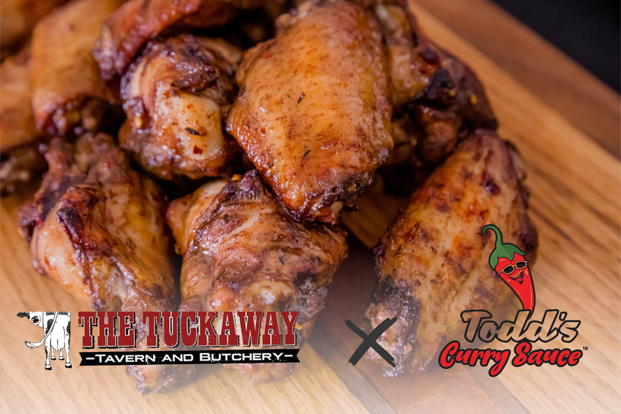 Todd's Tuckin' Good Curry Wings 25 Pack