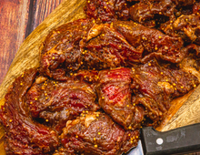 Load image into Gallery viewer, 5lbs MARINATED STEAK TIPS
